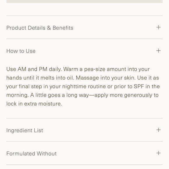 Oak Essentials Jenni Kayne Full Size Moisture Rich Balm 40g/1.4oz Retail $88 NIB - Picture 8 of 15